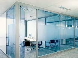 glass partitions for office 